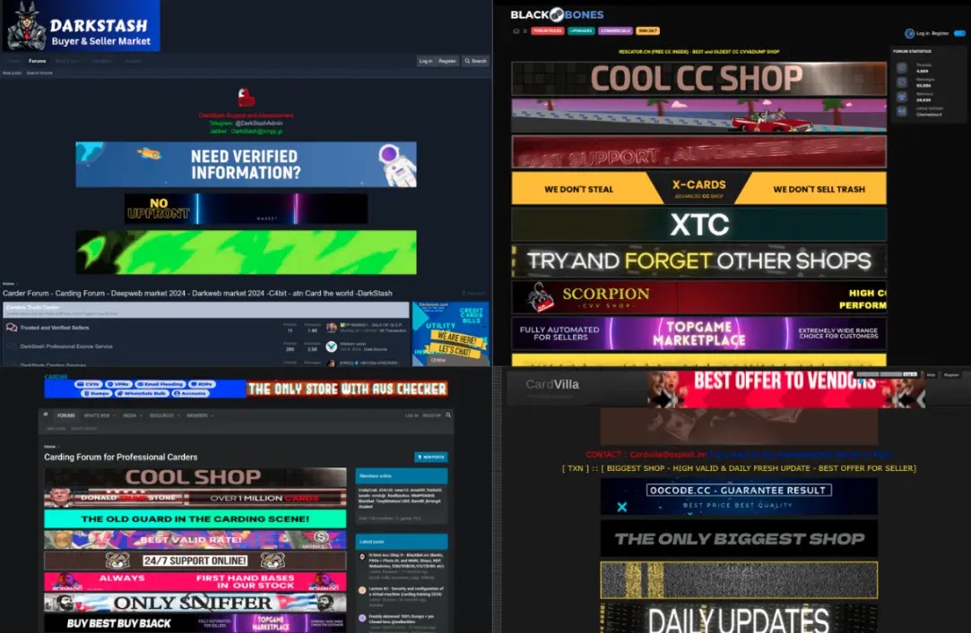 Carding φόρουμ (Πηγή - Team Cymru)